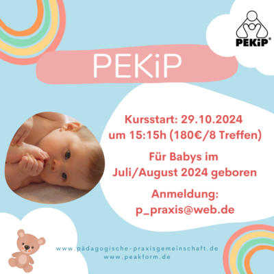 Neuer PEKiP Kursstart 29.10.24